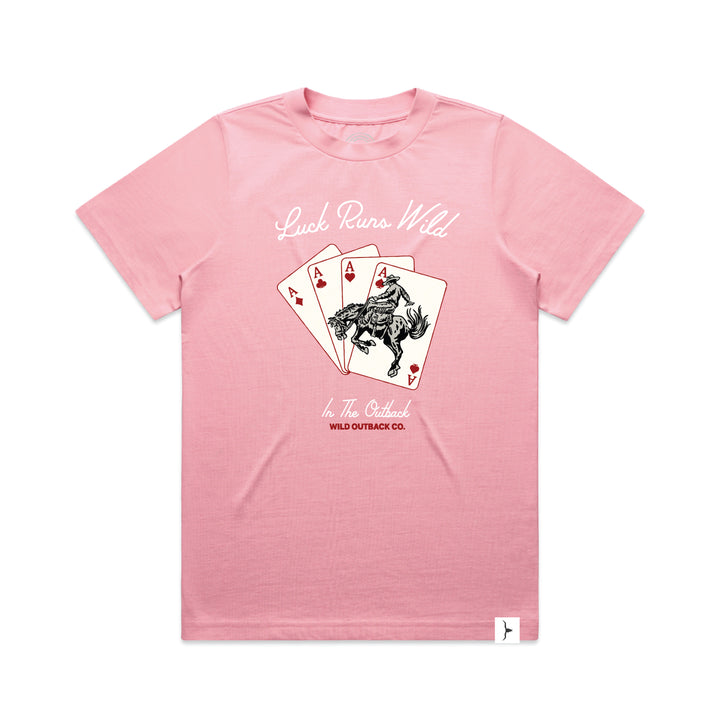 WOC Luck Runs Wild Womens Tee