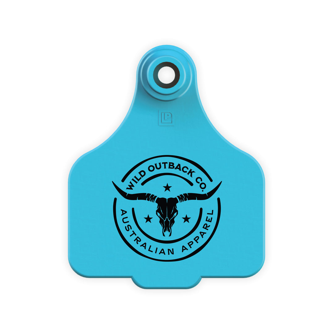 WOC Cattle Tag Keyring