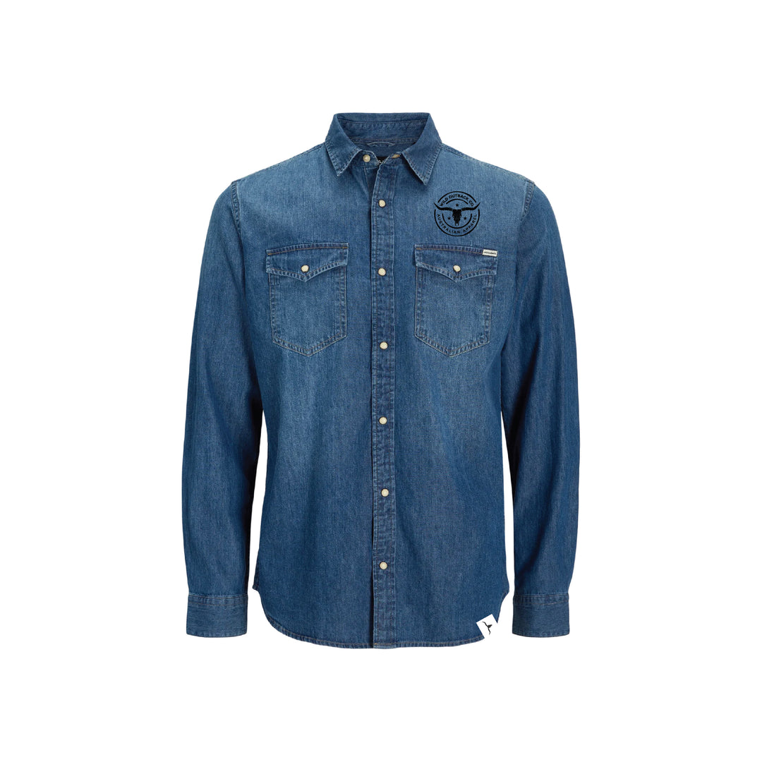 WOC Stamp Mens Denim Shirt