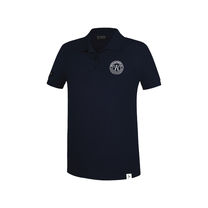 WOC Woven Stamp Womens Polo Shirt