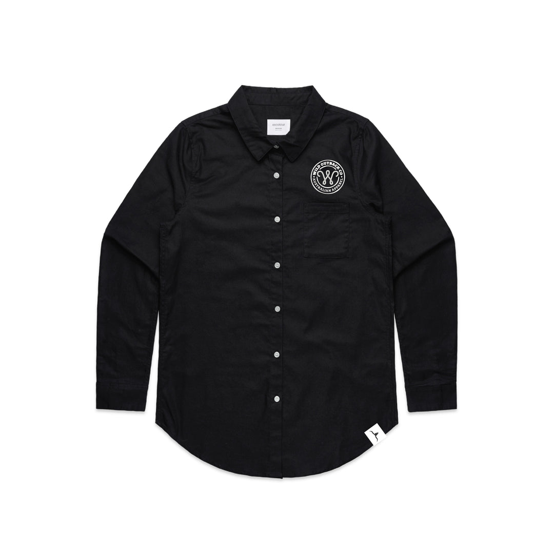 WOC Woven Stamp Womens Shirt