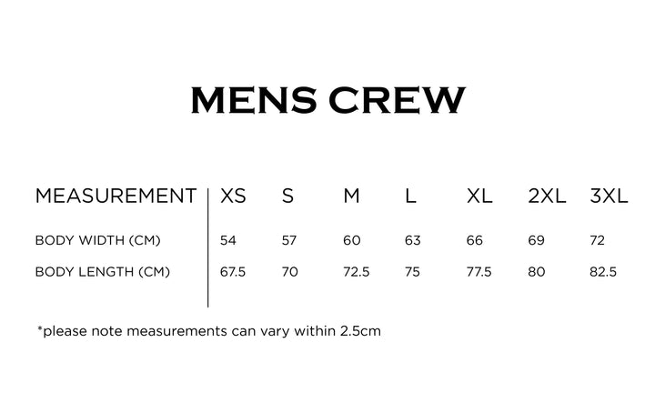 WOC Stamp Mens Crew