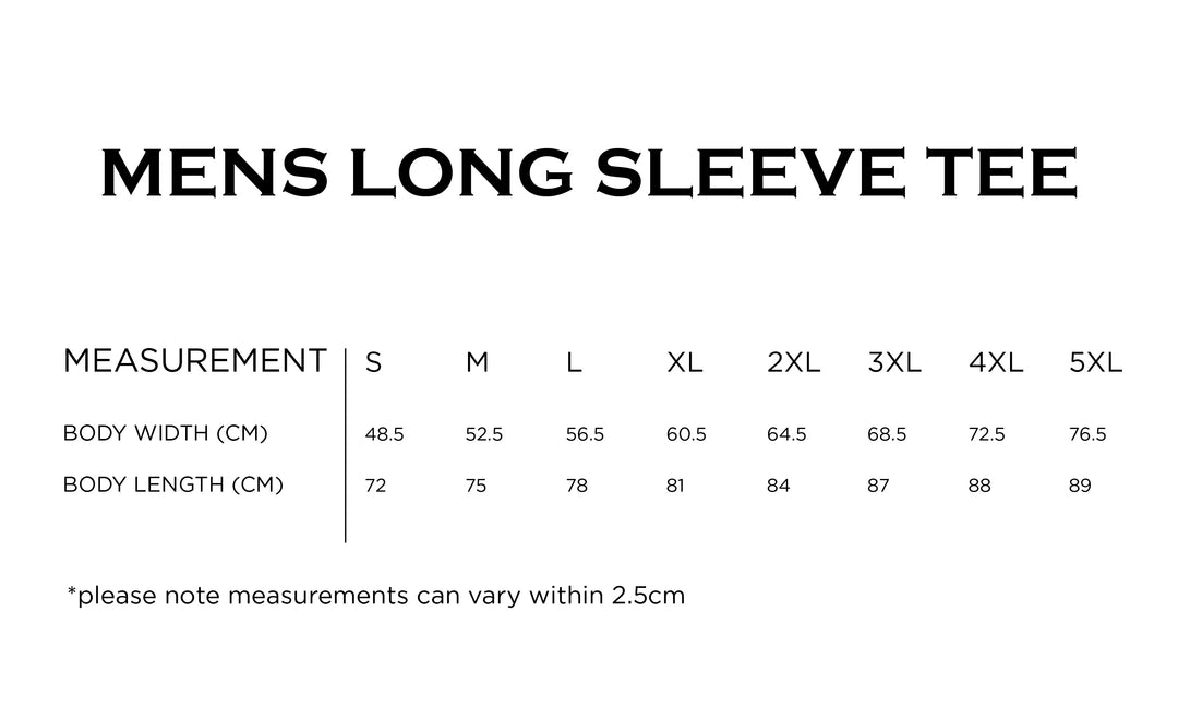 WOC Woven Emblem Mens LS Tee