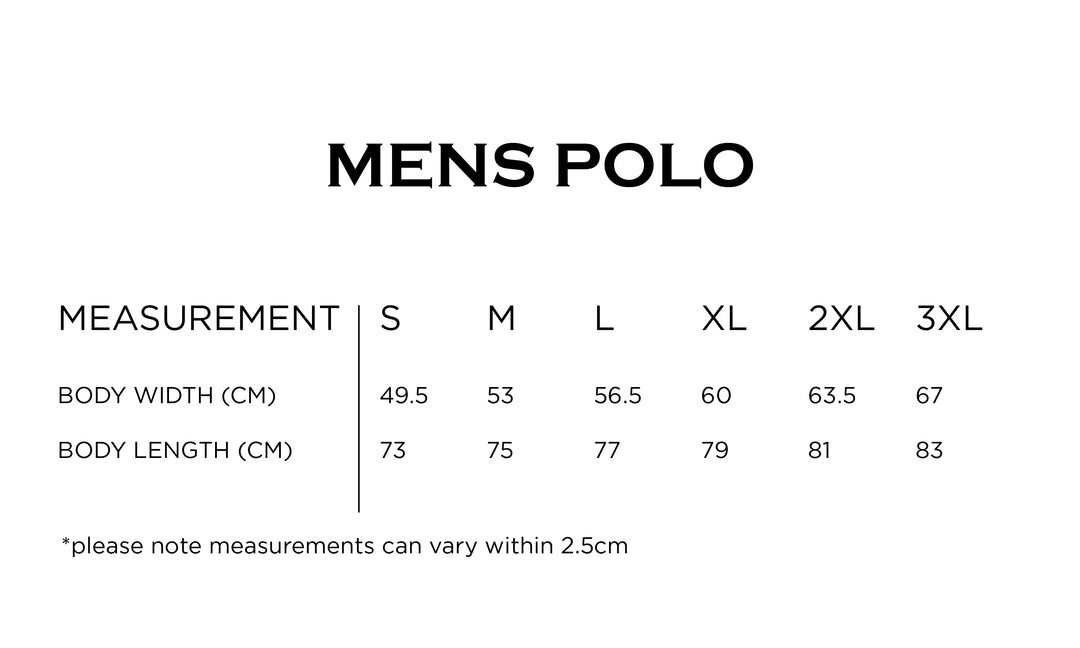 WOC Stamp Mens Polo