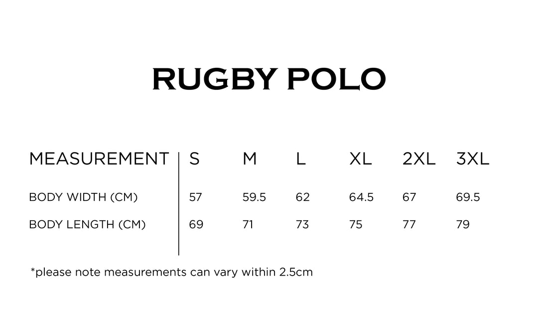 WOC Stamp Rugby Polo