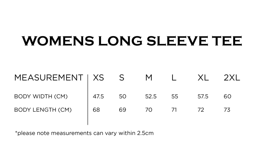 WOC Woven Emblem Womens LS Tee