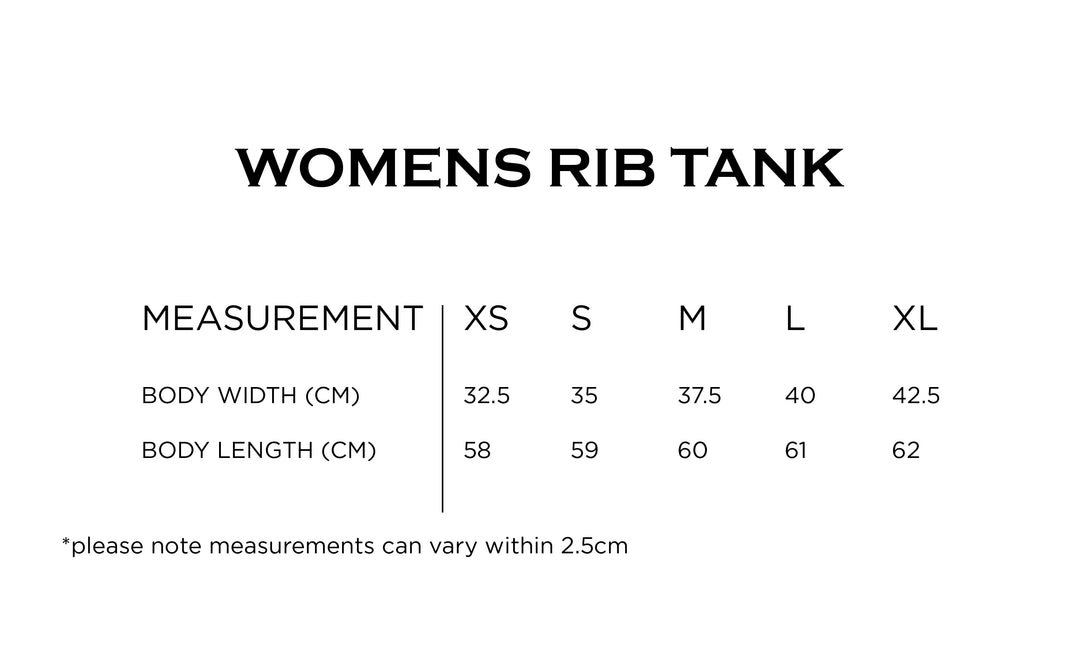 WOC Wild Country Womens Rib Tank