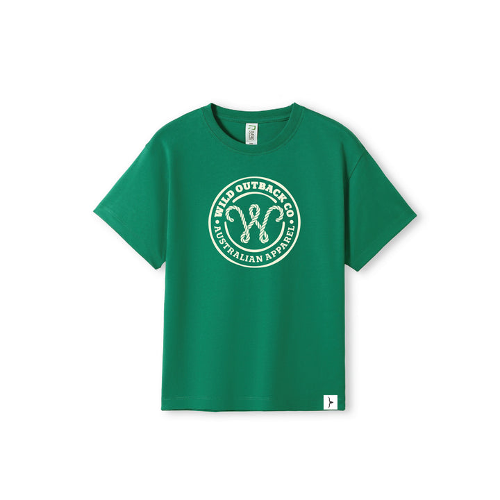 WOC Woven Stamp Kids Tee