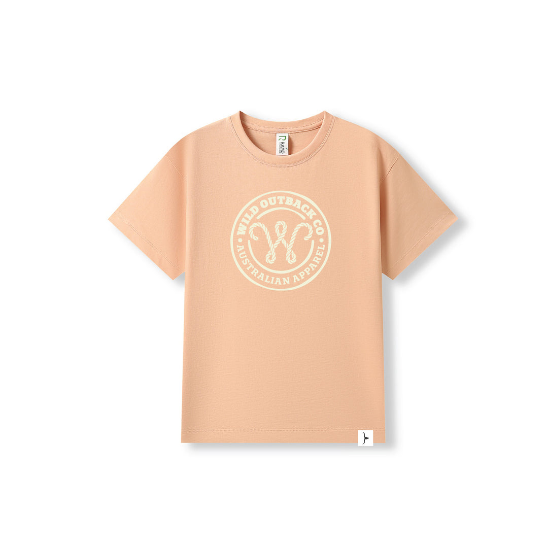WOC Woven Stamp Kids Tee