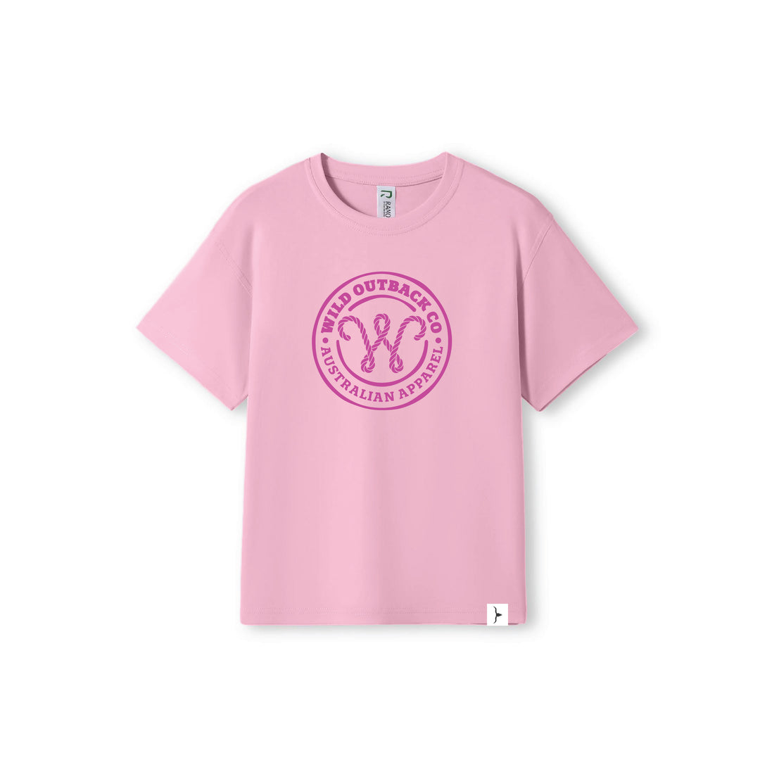 WOC Woven Stamp Kids Tee