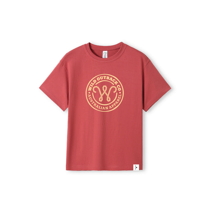 WOC Woven Stamp Kids Tee