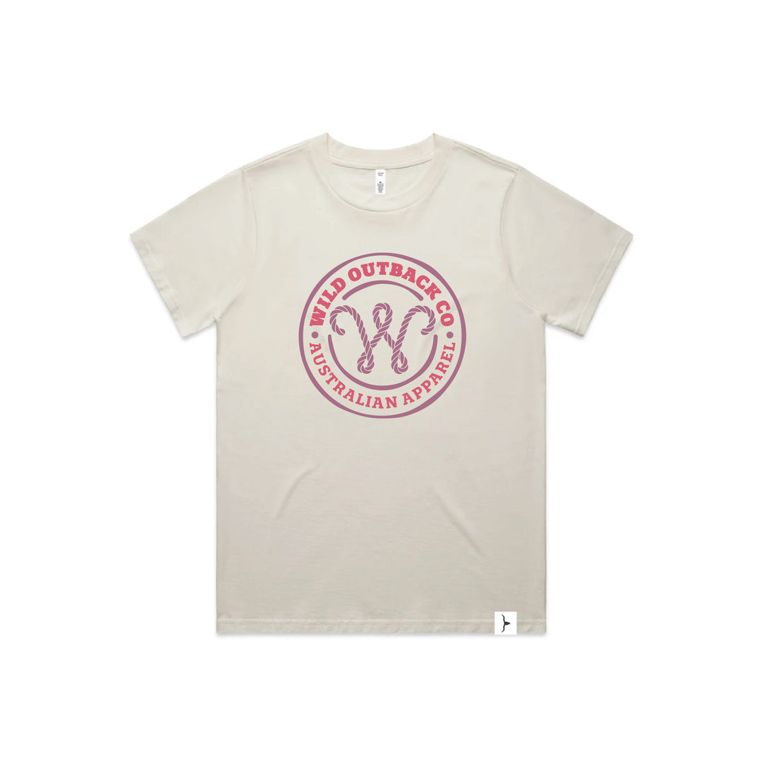 WOC Woven Stamp Womens Tee