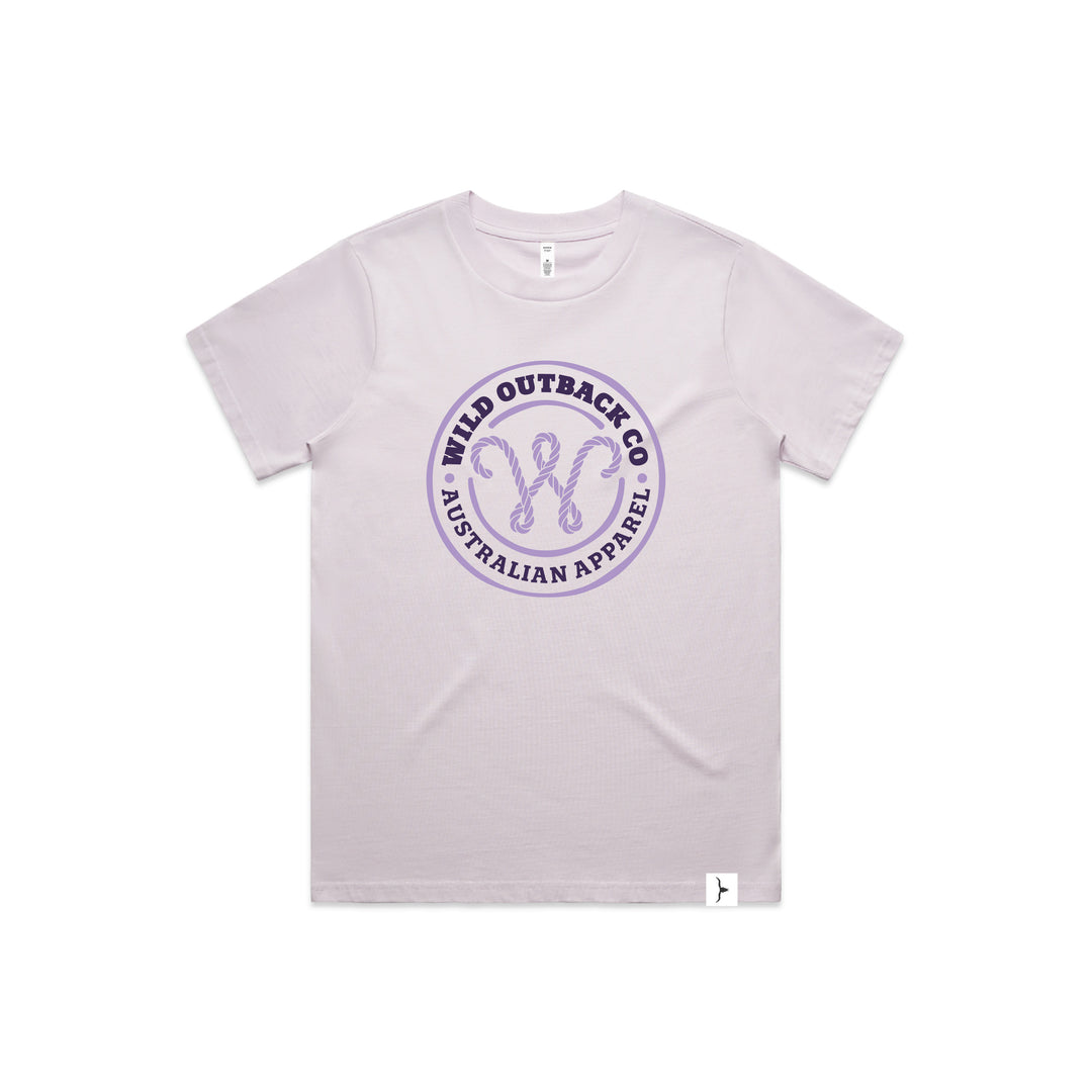 WOC Woven Stamp Womens Tee