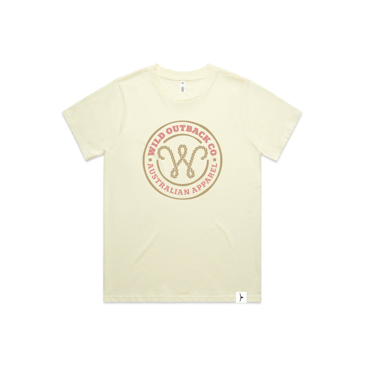 WOC Woven Stamp Womens Tee