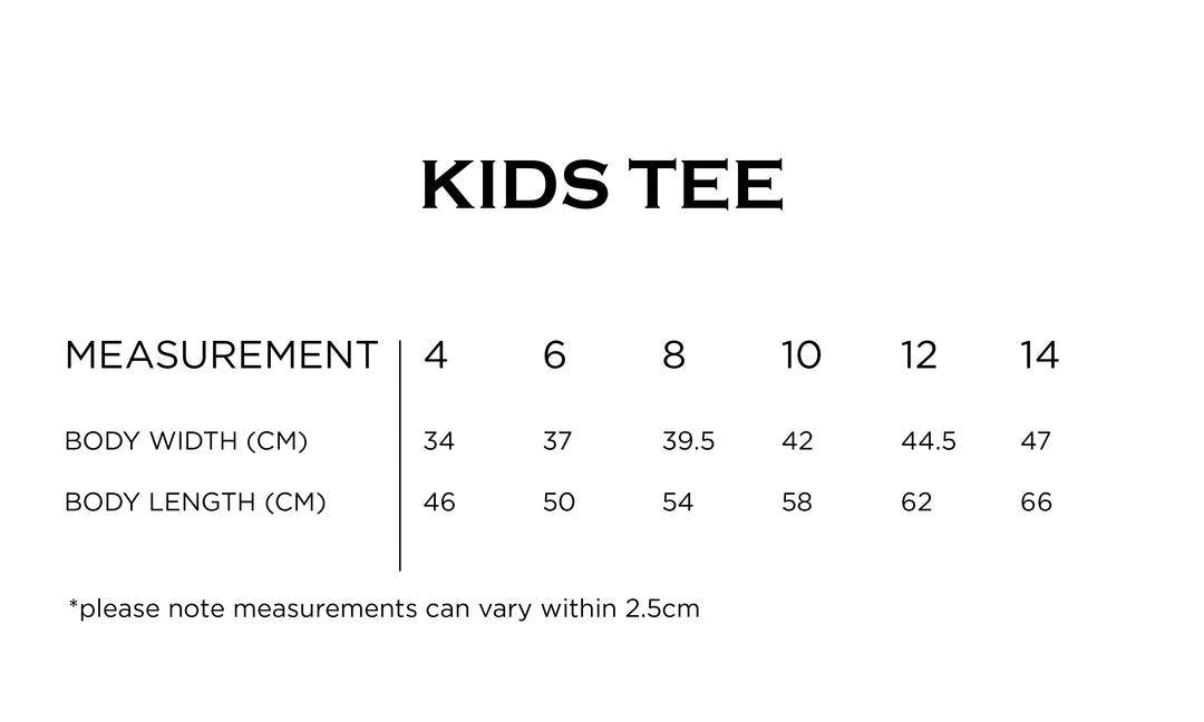 WOC Nullarbor Edition Kids Tee