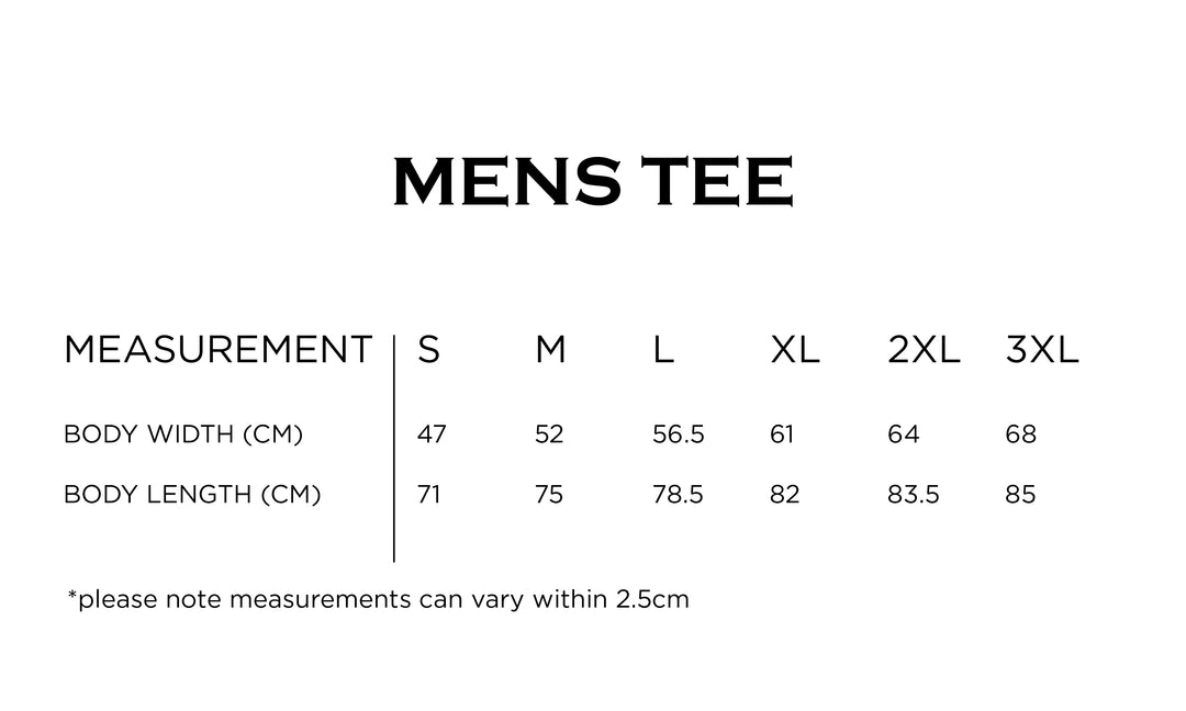 WOC Nullarbor Edition Mens Tee