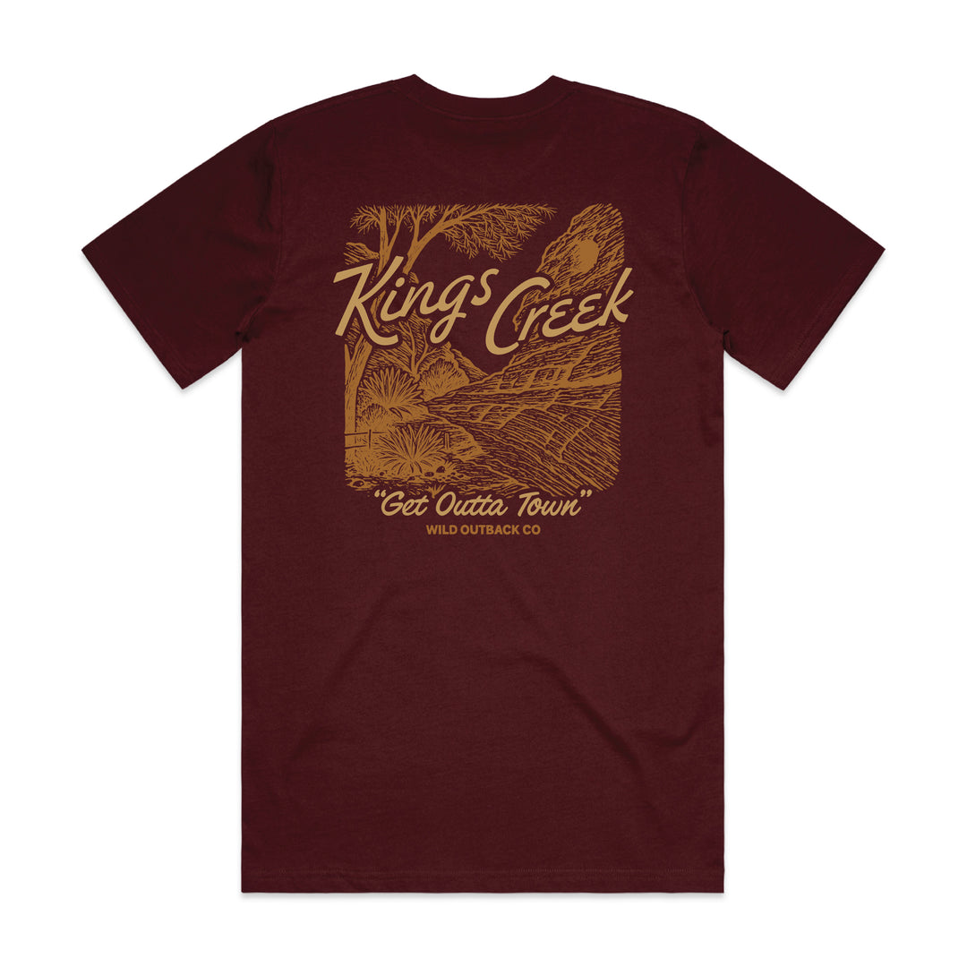 WOC Kings Creek Get Outta Town Mens Tee