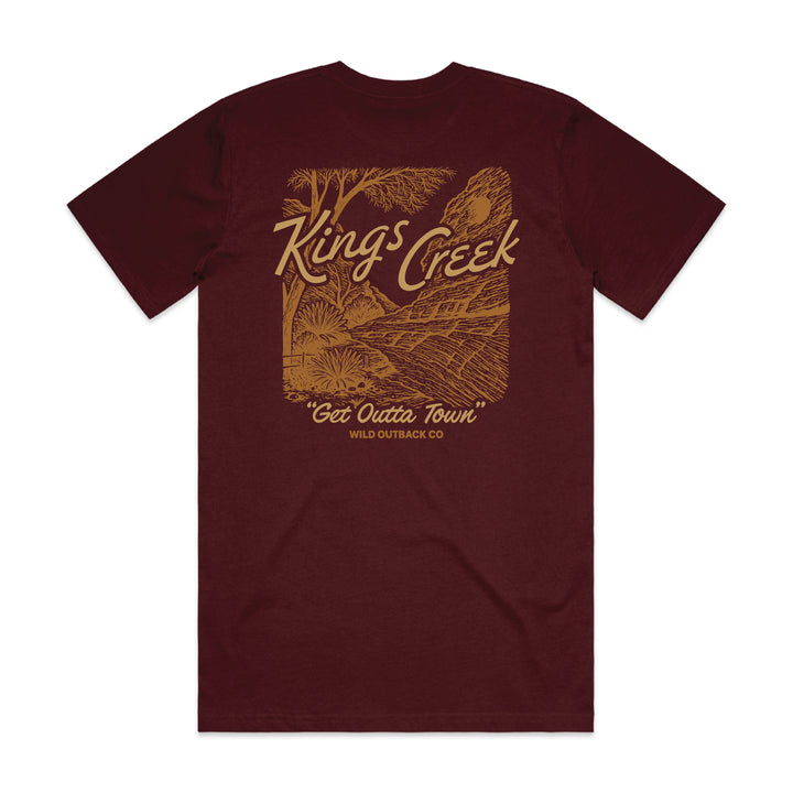 WOC Kings Creek Get Outta Town Mens Tee