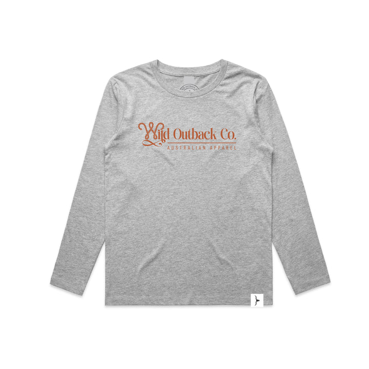 WOC Woven Emblem Kids LS Tee