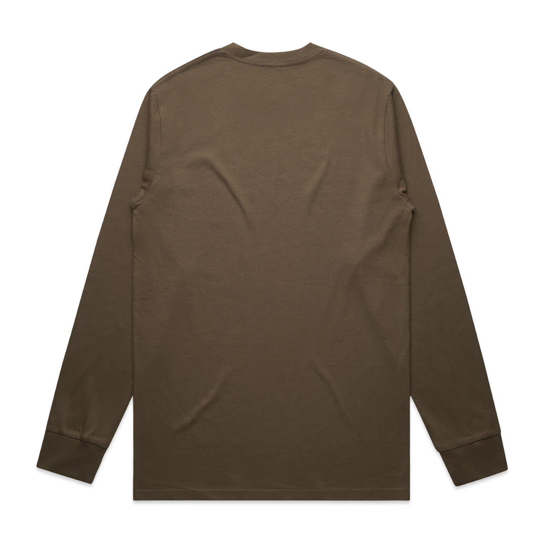 WOC Woven Emblem Mens LS Tee