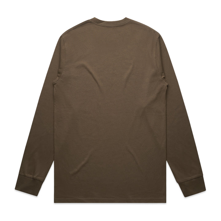 WOC Woven Emblem Mens LS Tee