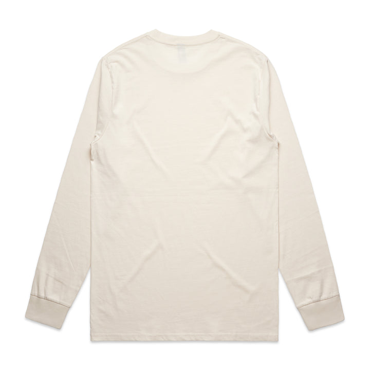 WOC Woven Emblem Mens LS Tee
