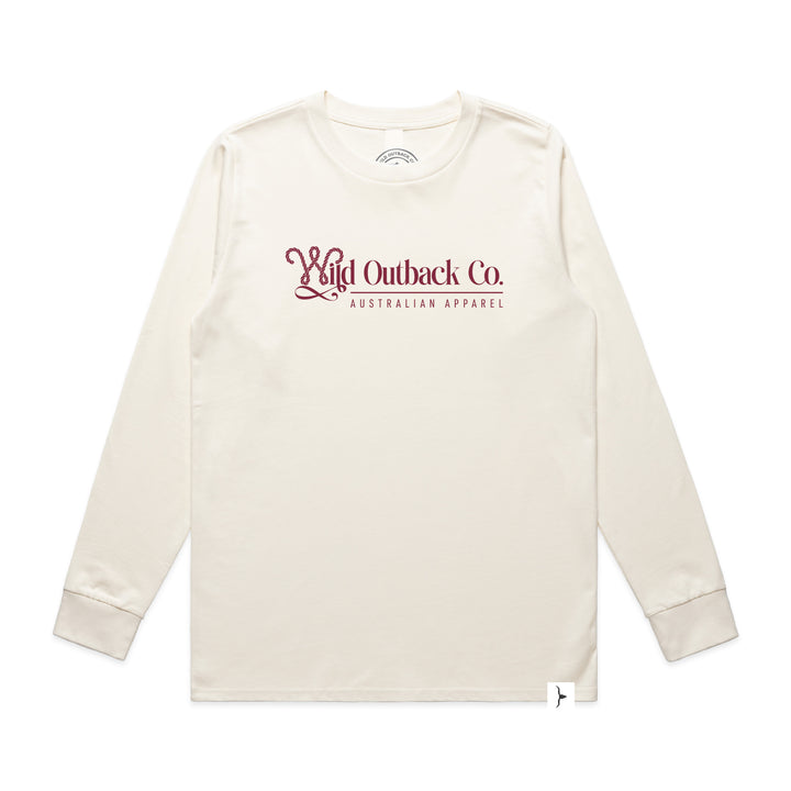 WOC Woven Emblem Womens LS Tee