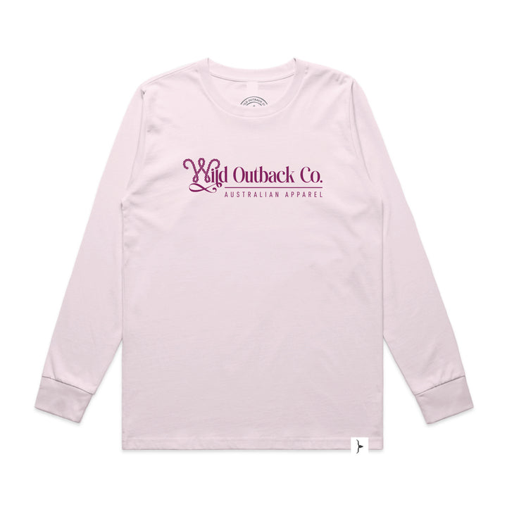 WOC Woven Emblem Womens LS Tee