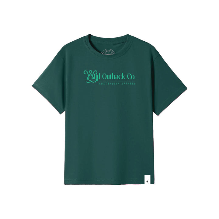 WOC Woven Emblem Kids Tee